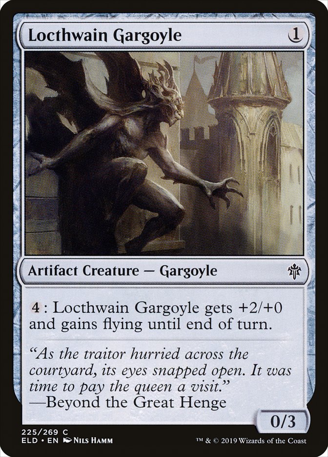 Locthwain Gargoyle [Throne of Eldraine] | Exor Games Dartmouth