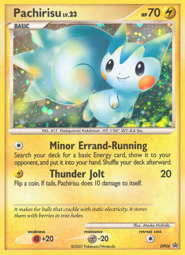 Pachirisu (DP04) [Diamond & Pearl: Black Star Promos] | Exor Games Dartmouth