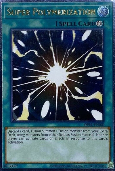 Super Polymerization [OP14-EN001] Ultimate Rare | Exor Games Dartmouth