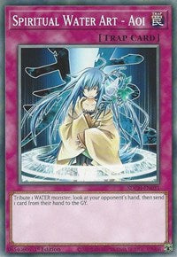 Spiritual Water Art - Aoi [SDCH-EN031] Common | Exor Games Dartmouth