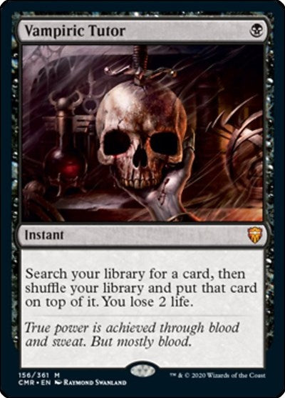 Vampiric Tutor [Commander Legends] | Exor Games Dartmouth