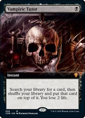 Vampiric Tutor (Extended Art) [Commander Legends] | Exor Games Dartmouth