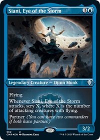 Siani, Eye of the Storm (Foil Etched) [Commander Legends] | Exor Games Dartmouth