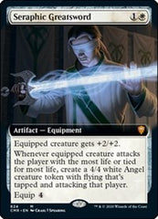 Seraphic Greatsword (Extended Art) [Commander Legends] | Exor Games Dartmouth