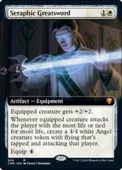 Seraphic Greatsword (Extended Art) [Commander Legends] | Exor Games Dartmouth