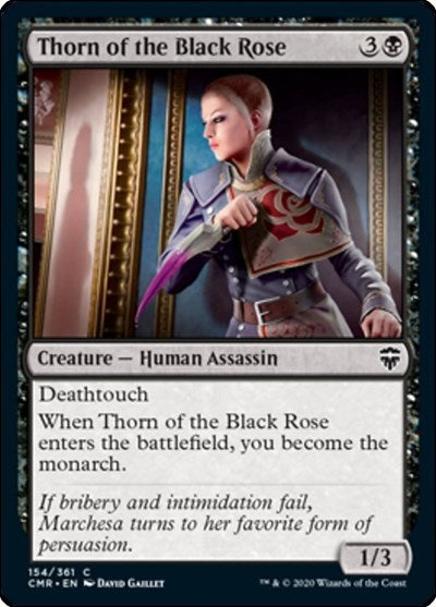 Thorn of the Black Rose [Commander Legends] | Exor Games Dartmouth