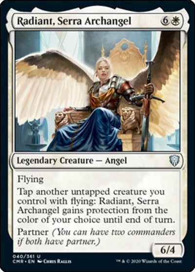 Radiant, Serra Archangel [Commander Legends] | Exor Games Dartmouth