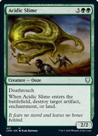 Acidic Slime [Commander Legends] | Exor Games Dartmouth