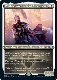 Rebbec, Architect of Ascension (Foil Etched) [Commander Legends] | Exor Games Dartmouth