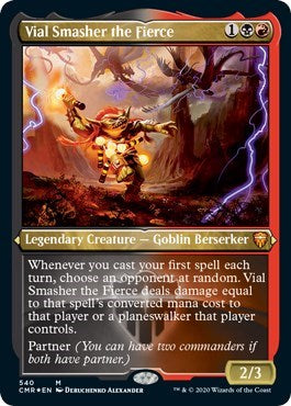 Vial Smasher the Fierce (Foil Etched) [Commander Legends] | Exor Games Dartmouth