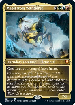 Maelstrom Wanderer (Foil Etched) [Commander Legends] | Exor Games Dartmouth