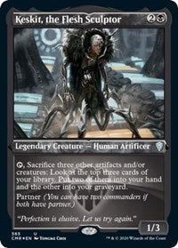 Keskit, the Flesh Sculptor (Foil Etched) [Commander Legends] | Exor Games Dartmouth