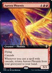 Aurora Phoenix (Extended Art) [Commander Legends] | Exor Games Dartmouth