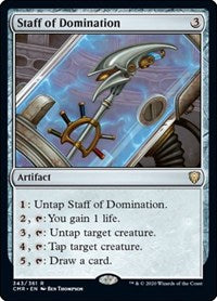 Staff of Domination [Commander Legends] | Exor Games Dartmouth