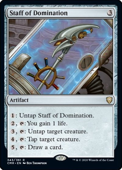 Staff of Domination [Commander Legends] | Exor Games Dartmouth