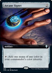 Arcane Signet (Extended Art) [Commander Legends] | Exor Games Dartmouth