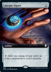 Arcane Signet (Extended Art) [Commander Legends] | Exor Games Dartmouth