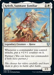 Keleth, Sunmane Familiar [Commander Legends] | Exor Games Dartmouth