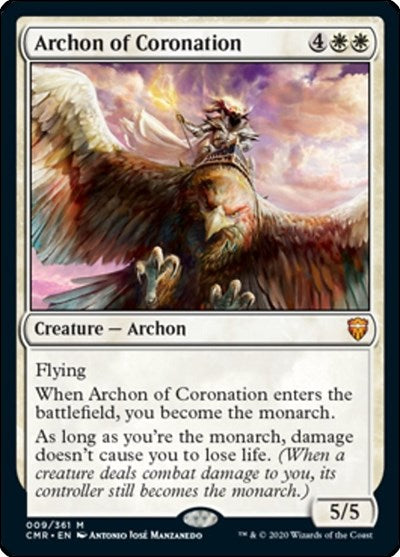 Archon of Coronation [Commander Legends] | Exor Games Dartmouth