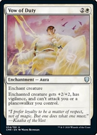 Vow of Duty [Commander Legends] | Exor Games Dartmouth
