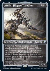 Armix, Filigree Thrasher (Foil Etched) [Commander Legends] | Exor Games Dartmouth