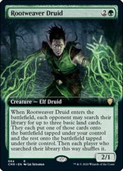 Rootweaver Druid (Extended Art) [Commander Legends] | Exor Games Dartmouth