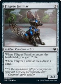 Filigree Familiar [Commander Legends] | Exor Games Dartmouth