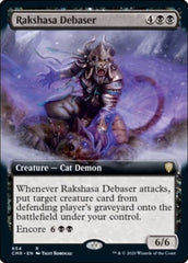 Rakshasa Debaser (Extended Art) [Commander Legends] | Exor Games Dartmouth