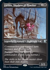 Falthis, Shadowcat Familiar (Foil Etched) [Commander Legends] | Exor Games Dartmouth