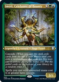 Imoti, Celebrant of the Bounty (Foil Etched) [Commander Legends] | Exor Games Dartmouth