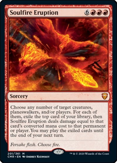 Soulfire Eruption [Commander Legends] | Exor Games Dartmouth