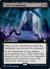 Court of Ambition (Extended Art) [Commander Legends] | Exor Games Dartmouth