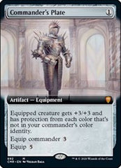 Commander's Plate (Extended Art) [Commander Legends] | Exor Games Dartmouth