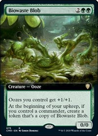 Biowaste Blob (Extended Art) [Commander Legends] | Exor Games Dartmouth