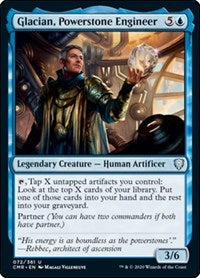 Glacian, Powerstone Engineer [Commander Legends] | Exor Games Dartmouth