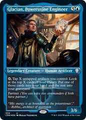 Glacian, Powerstone Engineer (Foil Etched) [Commander Legends] | Exor Games Dartmouth