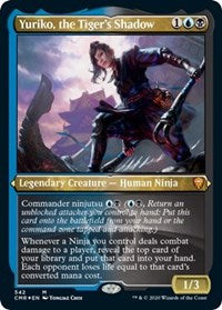 Yuriko, the Tiger's Shadow (Foil Etched) [Commander Legends] | Exor Games Dartmouth