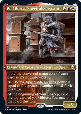 Bell Borca, Spectral Sergeant (Foil Etched) [Commander Legends] | Exor Games Dartmouth