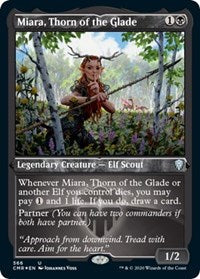 Miara, Thorn of the Glade (Foil Etched) [Commander Legends] | Exor Games Dartmouth