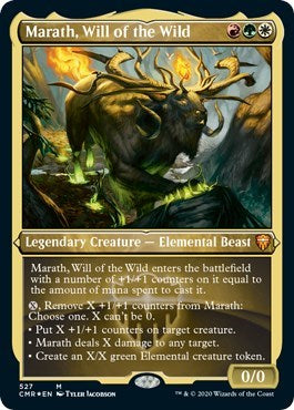 Marath, Will of the Wild (Foil Etched) [Commander Legends] | Exor Games Dartmouth