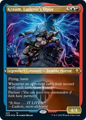 Kraum, Ludevic's Opus (Foil Etched) [Commander Legends] | Exor Games Dartmouth