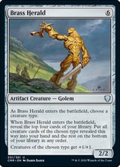 Brass Herald [Commander Legends] | Exor Games Dartmouth