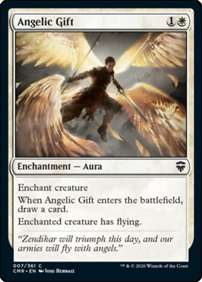 Angelic Gift [Commander Legends] | Exor Games Dartmouth