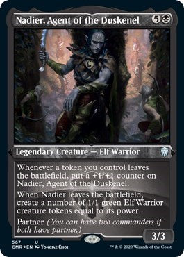 Nadier, Agent of the Duskenel (Foil Etched) [Commander Legends] | Exor Games Dartmouth