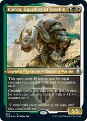 Hamza, Guardian of Arashin (Foil Etched) [Commander Legends] | Exor Games Dartmouth