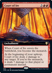 Court of Ire (Extended Art) [Commander Legends] | Exor Games Dartmouth