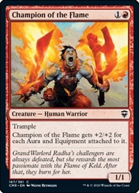 Champion of the Flame [Commander Legends] | Exor Games Dartmouth