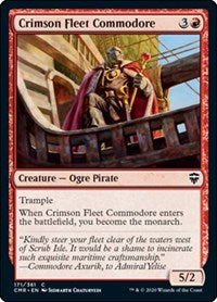 Crimson Fleet Commodore [Commander Legends] | Exor Games Dartmouth