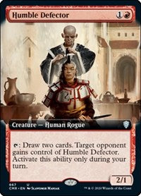 Humble Defector (Extended Art) [Commander Legends] | Exor Games Dartmouth