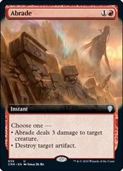 Abrade (Extended Art) [Commander Legends] | Exor Games Dartmouth